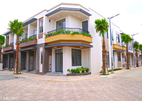 Gạch nghệ thuật ngoài trời Secoin tại Khu đô thị ven sông Taka Garden - Long An